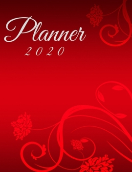 Paperback planner 2020: professional Planner and calendar, Agenda, Page a Day 2020, Schedule Organizer Planner (2020 Diary Day Per Page)365 Da Book