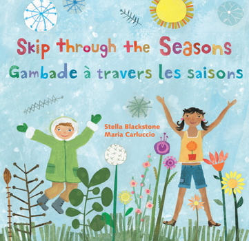 Skip Through the Seasons (Bilingual French & English) (French and English Edition)