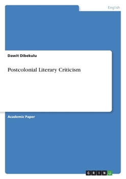 Paperback Postcolonial Literary Criticism Book