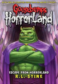 Paperback Escape from Horrorland. by R.L. Stine Book