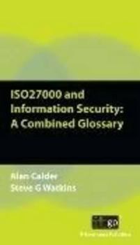 Paperback Iso27000 and Information Security: A Combined Glossary Book