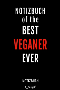 Notizbuch f�r Veganer: Originelle Geschenk-Idee [120 Seiten kariertes blanko Papier]