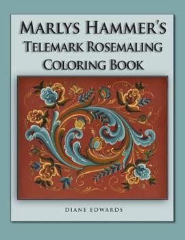 Paperback Marlys Hammer's Telemark Rosemaling Coloring Book