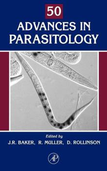 Hardcover Advances in Parasitology: Volume 50 Book