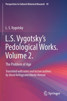 Paperback L.S. Vygotsky's Pedological Works. Volume 2.: The Problem of Age Book