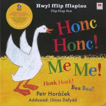 Hardcover Cyfres Hwyl Fflip Fflapiau: Honc Honc! Me Me! Book