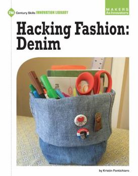 Paperback Hacking Fashion: Denim Book