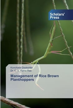 Paperback Management of Rice Brown Planthoppers Book