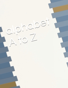 Paperback alphabet A to Z Book