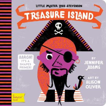 Board book Treasure Island: A Babylit(r) Shapes Primer Book