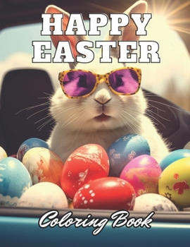 Paperback Happy Easter Coloring Book for Kids: New Edition 100+ Unique and Beautiful High-quality Designs Book