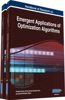 Hardcover Handbook of Research on Emergent Applications of Optimization Algorithms, 2 volume Book