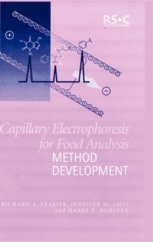 Hardcover Capillary Electrophoresis for Food Analysis: Method Development Book