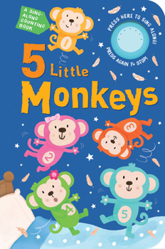 Board book Five Little Monkeys Book