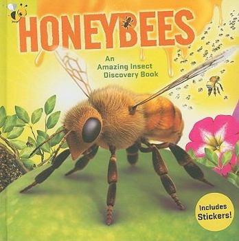 Hardcover Honeybees: An Amazing Insect Discovery Book [With Sticker(s)] Book