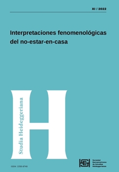 Paperback Studia Heideggeriana Vol XI: Interpretaciones fenomenológicas del no-estar-en-casa [Spanish] Book