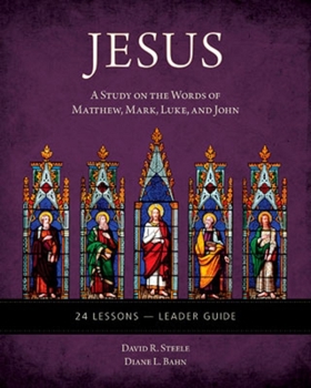 Paperback Jesus: A Study on the Words of Matthew, Mark, Luke, and John - Leader Guide Book