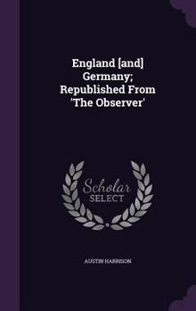 Hardcover England [and] Germany; Republished From 'The Observer' Book