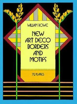 Paperback New Art Deco Borders and Motifs Book
