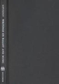 Hardcover Writings on Ballet and Music (Studies in Dance History) Book