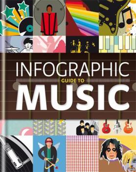 Hardcover Infographic Guide to Music Book