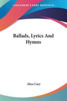 Paperback Ballads, Lyrics And Hymns Book