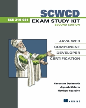 Paperback Scwcd Exam Study Kit: Java Web Component Developer Certification Book