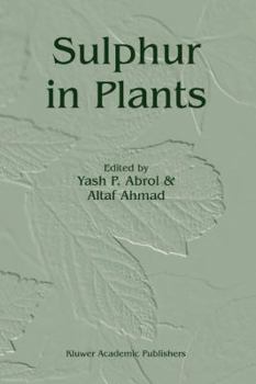 Paperback Sulphur in Plants Book