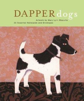 Cards Dapper Dogs Notecards Book