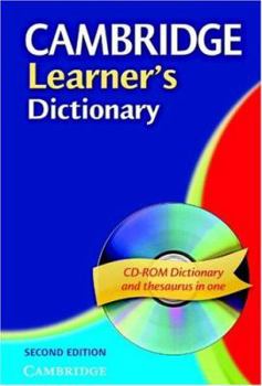 Paperback Cambridge Learner's Dictionary with CD-ROM Book