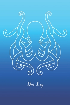 Paperback Dive Log: 6 x 9" - Space for 100 Dives - Dive Log Book - Diving gift idea - diver gift idea - best gifts for diver Book