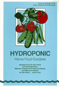 Paperback Hydroponic Home Food Gardens Book