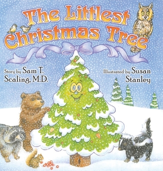 Hardcover The Littlest Christmas Tree Book