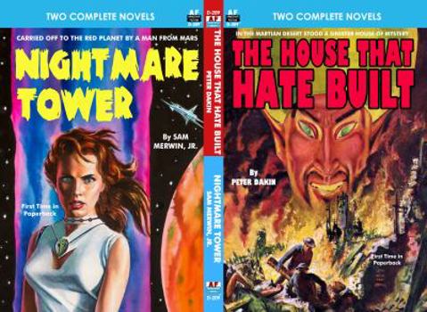 Paperback The House that Hate Built & Nightmare Tower Book