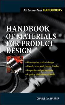 Hardcover Handbook of Materials for Product Design Book