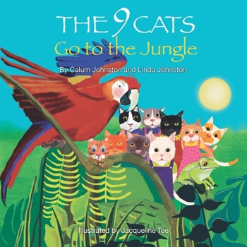 Paperback The 9 Cats Go to the Jungle Book