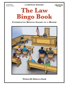 Paperback The Law Bingo Book: Complete Bingo Game In A Book