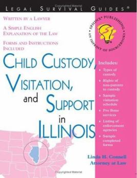 Paperback Child Custody, Visitation and Support in Illinois Book
