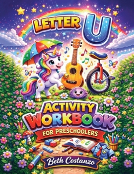 Paperback Letter U Activity Workbook - For Preschoolers Book