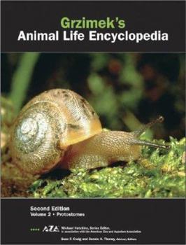 Hardcover Grzimek's Animal Life Encyclopedia: Protostomes Book
