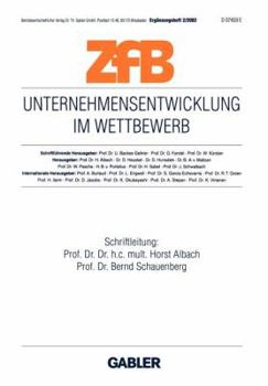 Paperback Unternehmensentwicklung Im Wettbewerb [German] Book