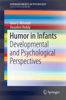 Paperback Humor in Infants: Developmental and Psychological Perspectives Book