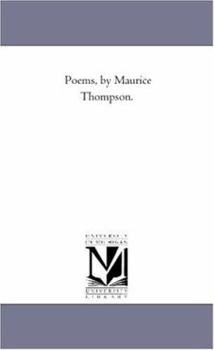 Paperback Poems, by Maurice Thompson. Book