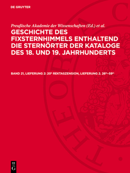 20h Rektaszension, Lieferung 2. 26m-59m