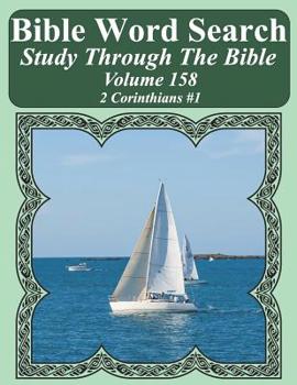 Paperback Bible Word Search Study Through The Bible: Volume 158 2 Corinthians #1 [Large Print] Book