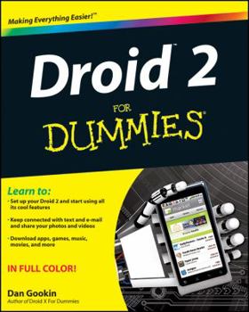 Paperback Droid 2 for Dummies Book
