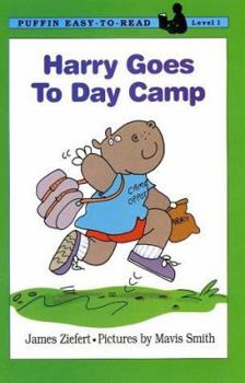 Paperback Harry Goes to Day Camp: Level 1 (Puffin Easy-to-Read) Book