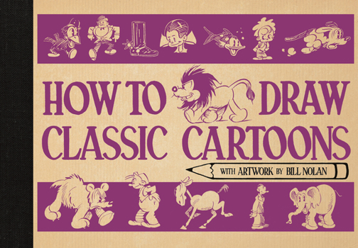 Hardcover How to Draw Classic Cartoons Book