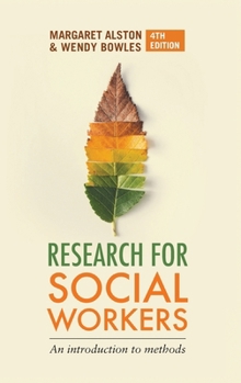 Hardcover Research for Social Workers: An Introduction to Methods Book