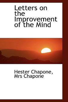 Paperback Letters on the Improvement of the Mind Book